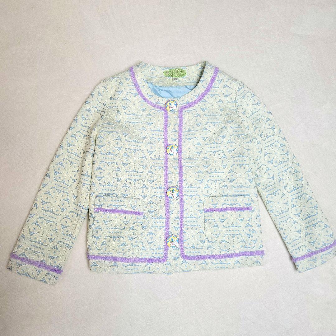 【fafa フェフェ】フォーマルセットアップ　ワンピース&ジャケット 120