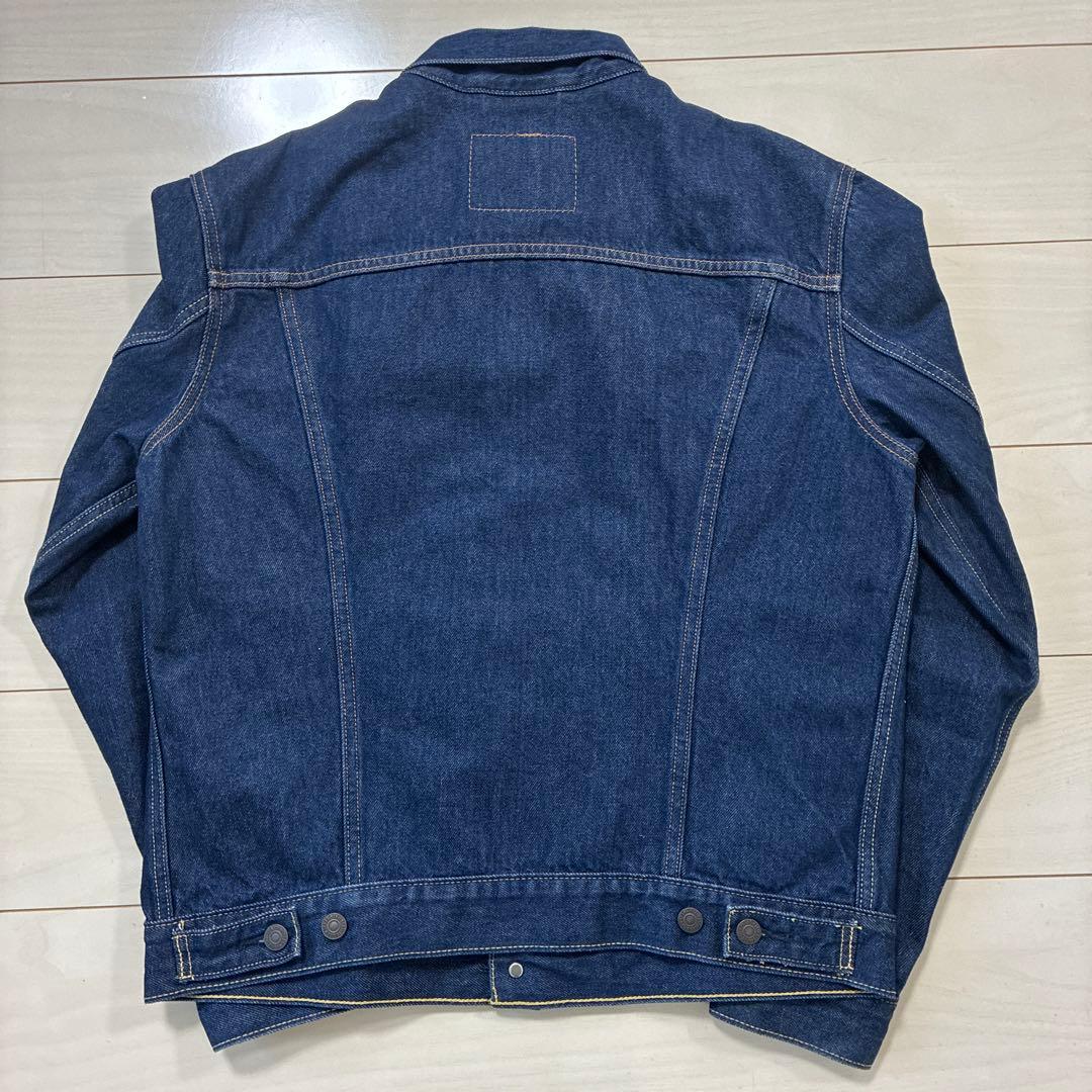 リーバイス 濃紺デニムセットアップ トラッカージャケット 501 W33 L30