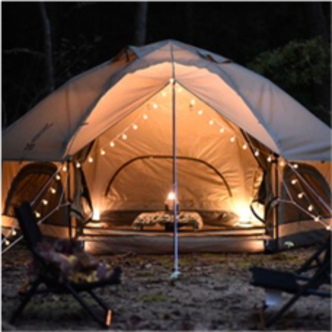 中古＊DODキノコテント　ベージュ