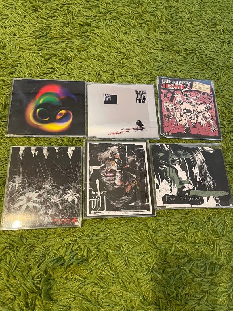 ◼︎DIRENGREY マキシシングル14枚セット