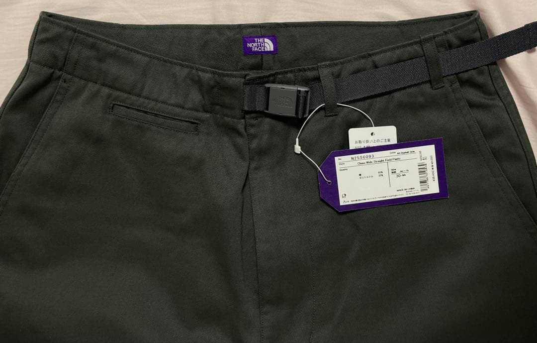 ザノースフェイスパープルレーベル ワイドストレートパンツ30 N25SC093