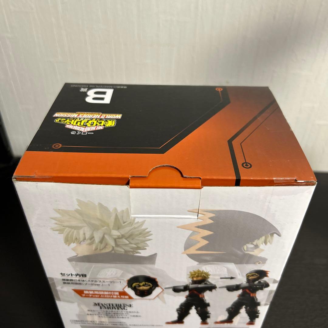 僕のヒーローアカデミア一番くじ 爆豪　フィギュア　ワールドヒーローズミッション