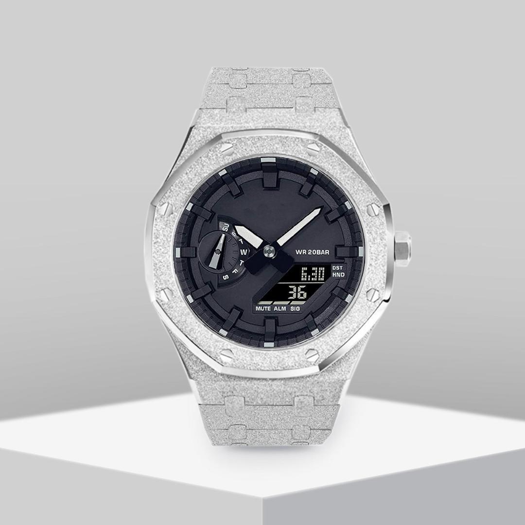 G-SHOCK GA2100 フロステッド加工 カシオーク カスタム パーツ