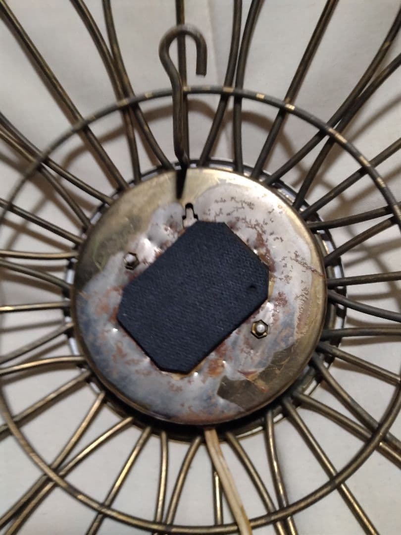 サンバーストクロック　ビンテージ　60s MCM　ジャンク品