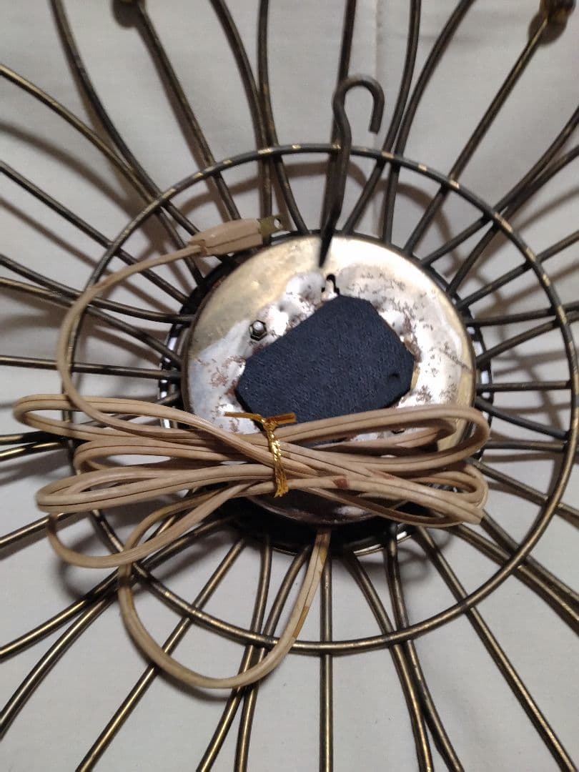 サンバーストクロック　ビンテージ　60s MCM　ジャンク品