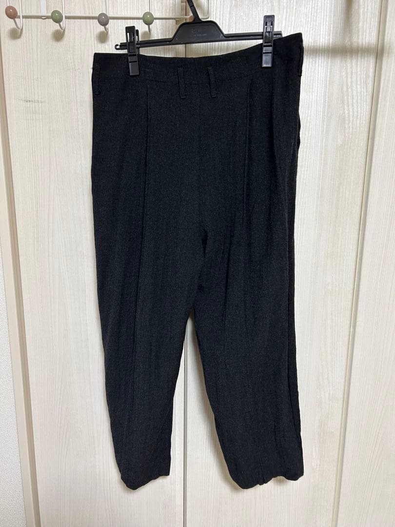 パンツ VOAAOV REFINE WOOL SERGE TUCK WIDEPANTS