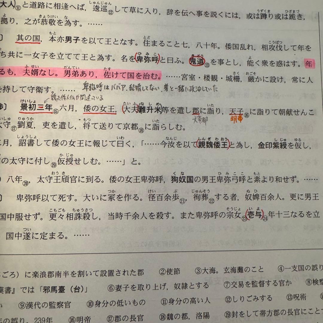 土屋文明 詳説日本史講義①② サクナビクス テキストセット