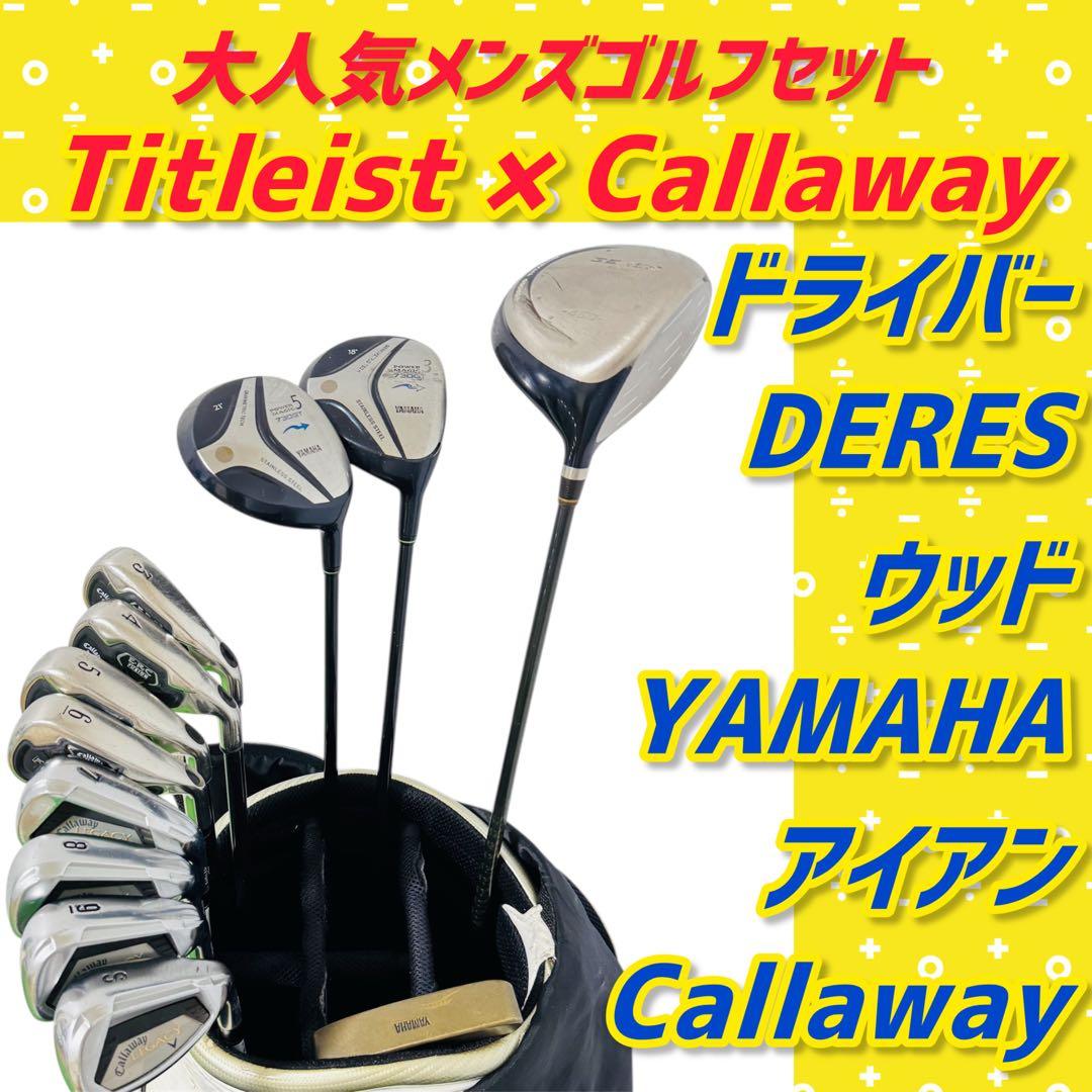 【大人気】タイトリスト キャロウェイメンズ ゴルフクラブ 初心者 セット12本