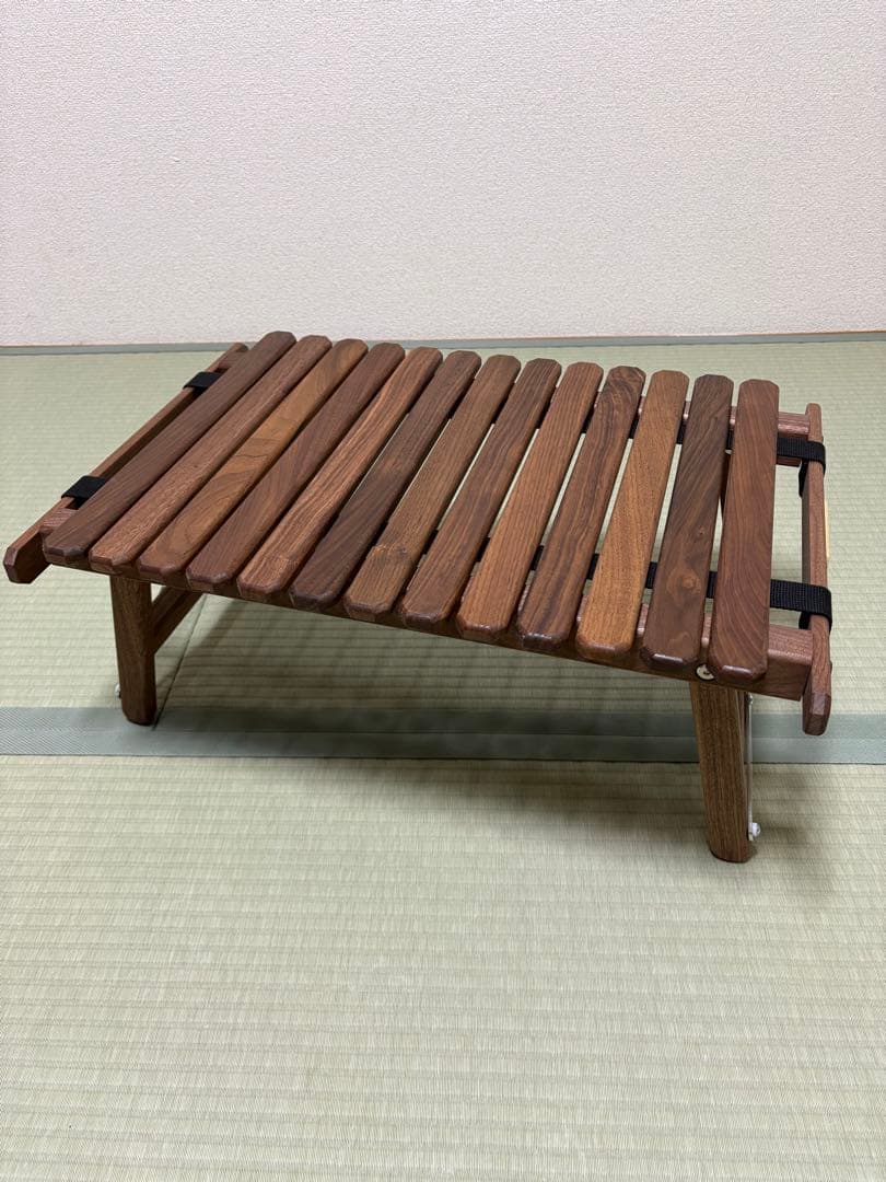 NORAs テーブル　type-B mini ウォールナット 収納袋