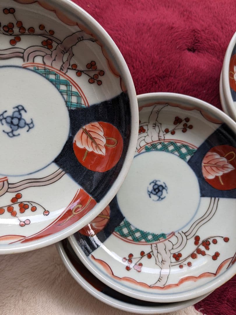 有田焼　文三窯　豆皿10枚