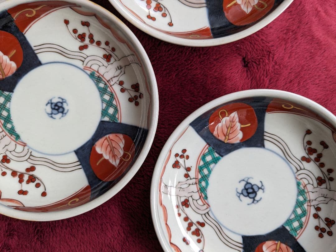 有田焼　文三窯　豆皿10枚