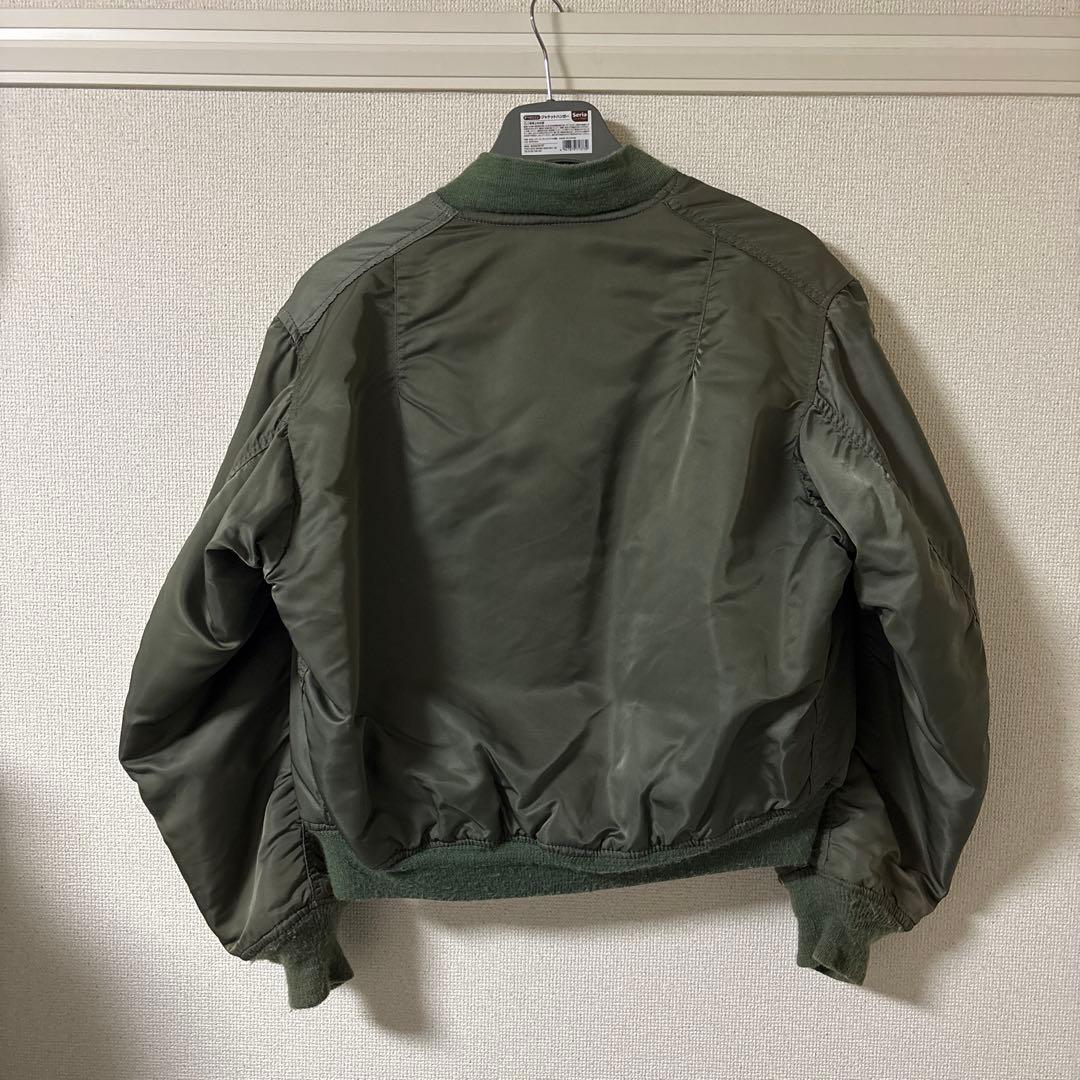 60'sMA-1フライトジャケット オリーブグリーン