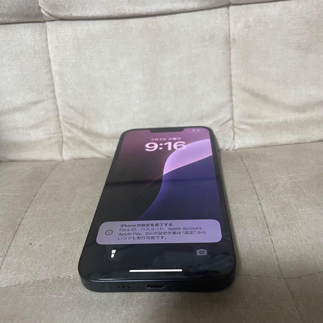 <バッテリー100> Apple iPhone 13 128GB ミッドナイト