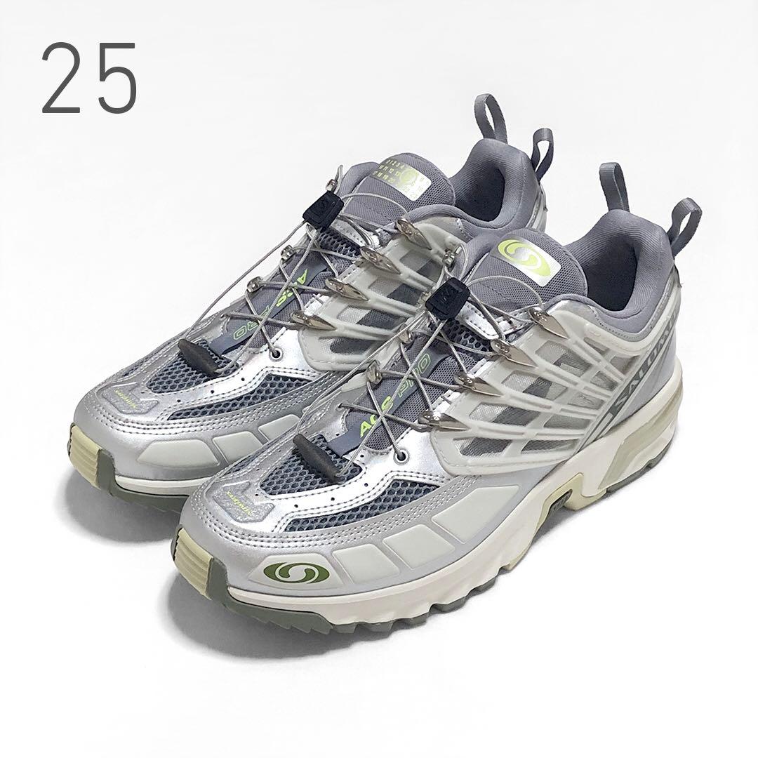 【新品未使用】MM6 メゾンマルジェラ×サロモン ACS PRO シルバー 25