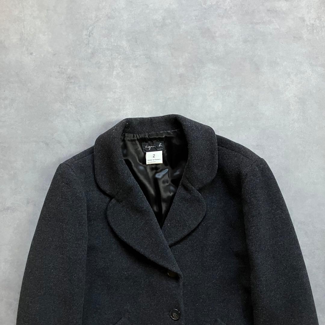 ジャケット・アウター 90s vintage agnes b wool tailored jacket