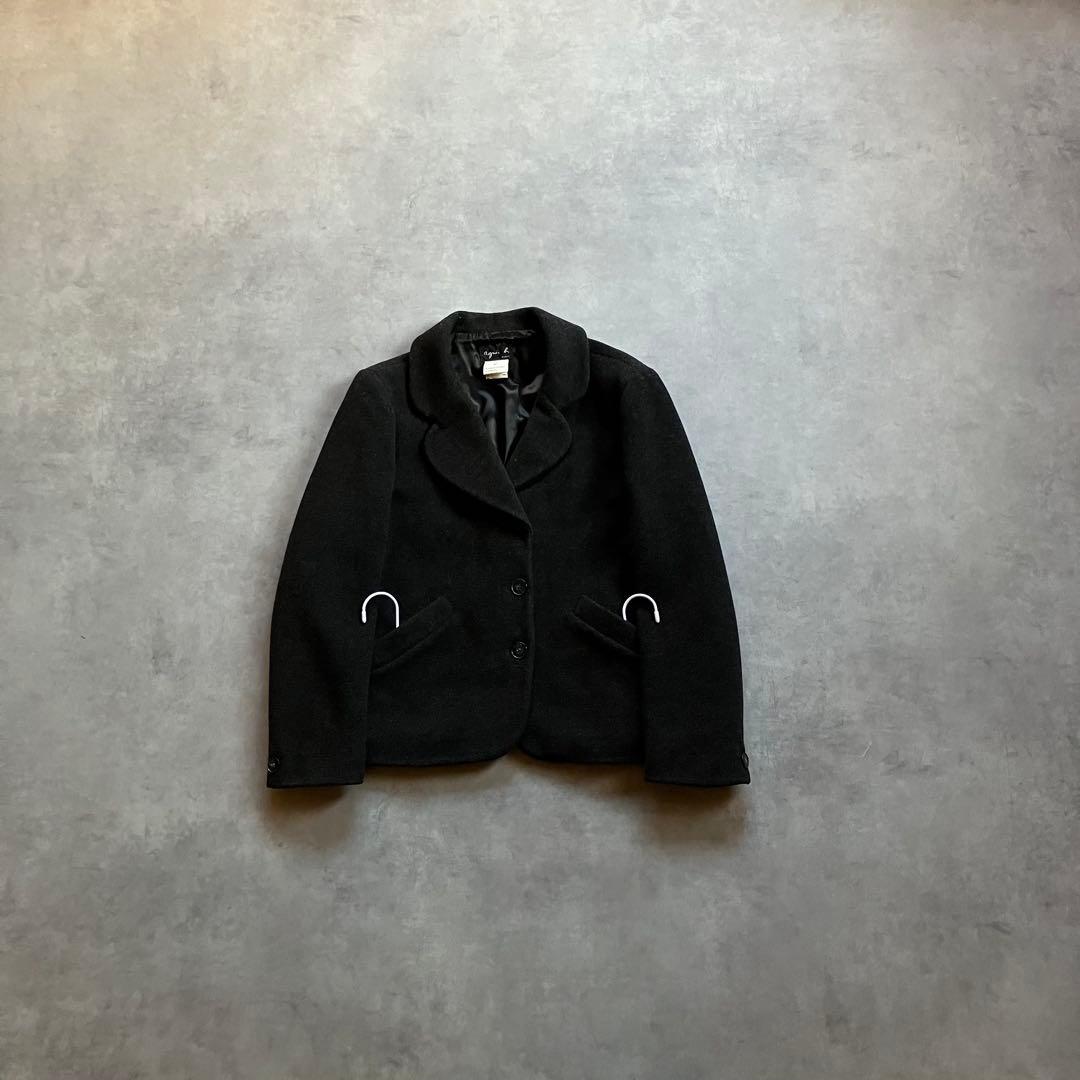 ジャケット・アウター 90s vintage agnes b wool tailored jacket
