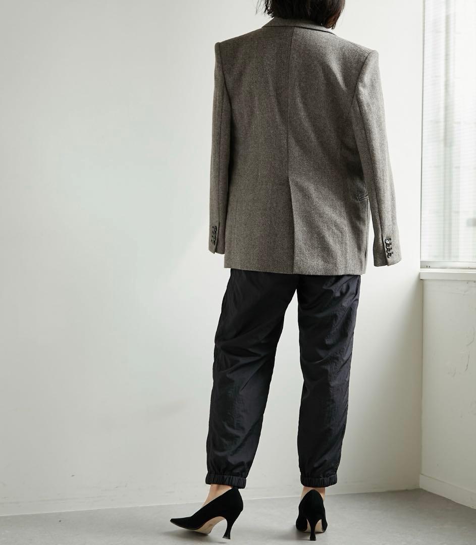 【cha.】WhimGazette ヘリンボーンテーラードジャケット