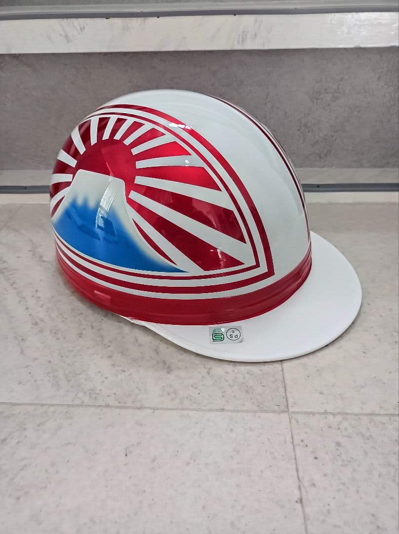 カスタムコルク半　白✘Candyレッド富士日章