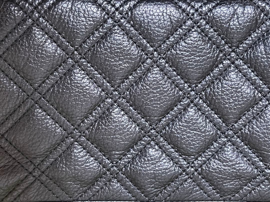 r*e様 アタオ　ブーブー　ブラックダイヤモンド　レザーキルティング