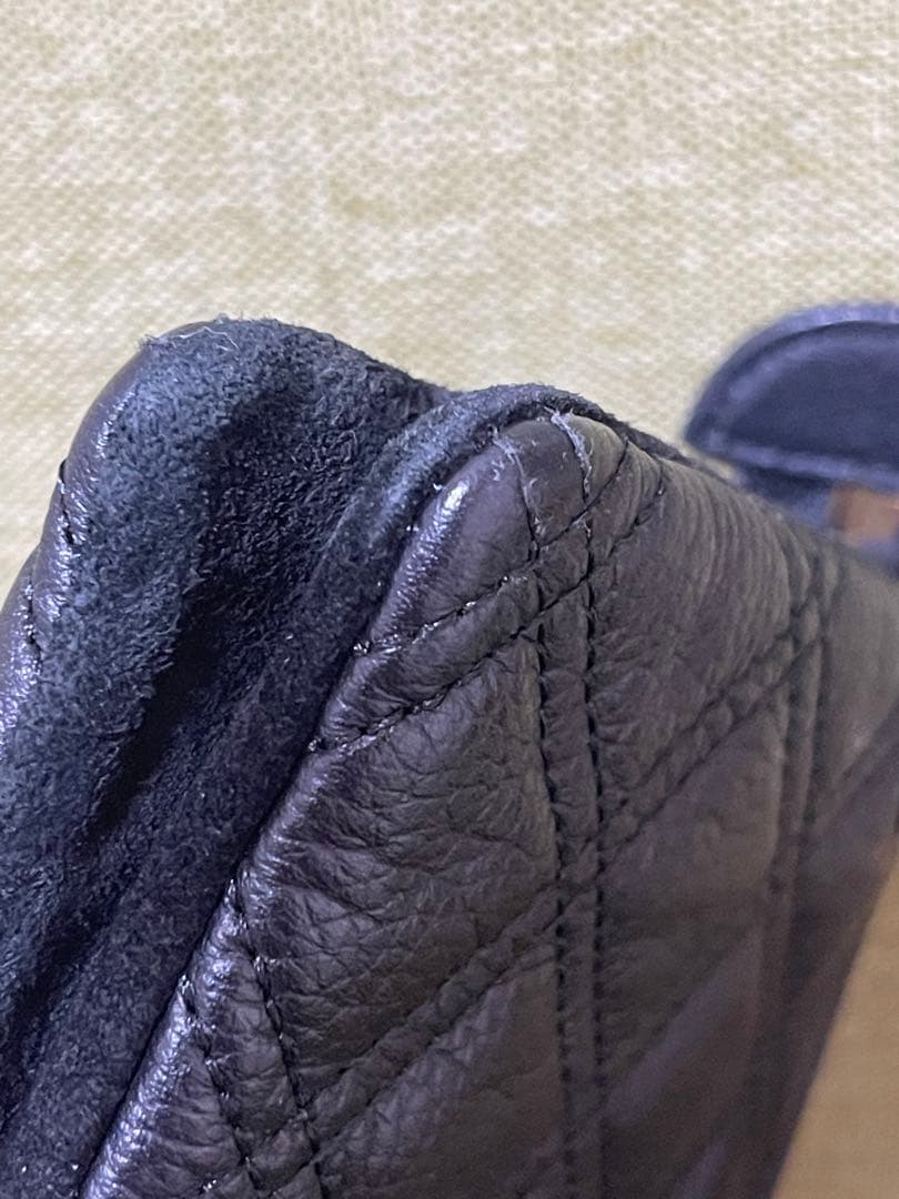 r*e様 アタオ　ブーブー　ブラックダイヤモンド　レザーキルティング