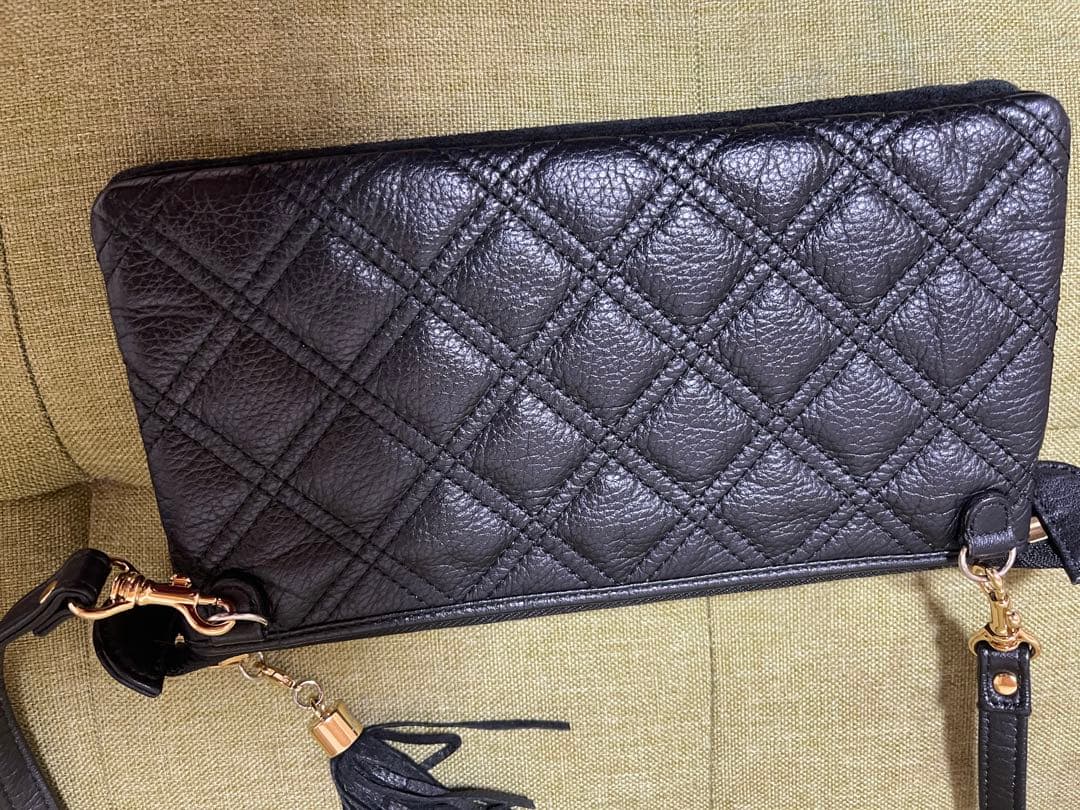 r*e様 アタオ　ブーブー　ブラックダイヤモンド　レザーキルティング