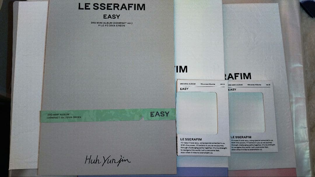 LE SSERAFIM EASY・CRAZY ✨️トレカ102枚 アルバムセット