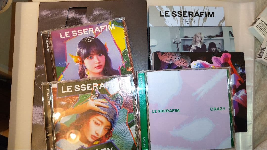 LE SSERAFIM EASY・CRAZY ✨️トレカ102枚 アルバムセット