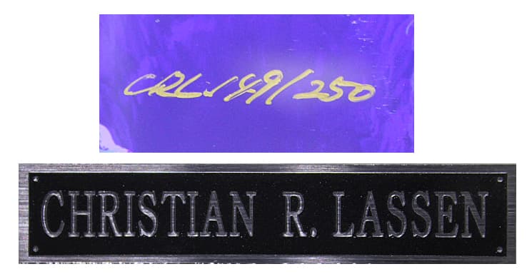 ラッセン【プレシャスラブ（L)】大版 手彩色 ラッセングラフ