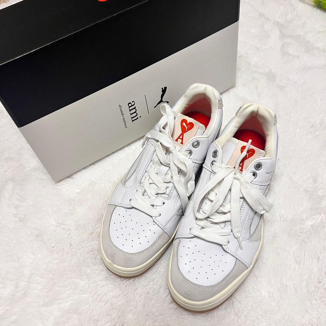 PUMA x AMI スニーカー★コラボ　プーマ　アミ　新品　25.5
