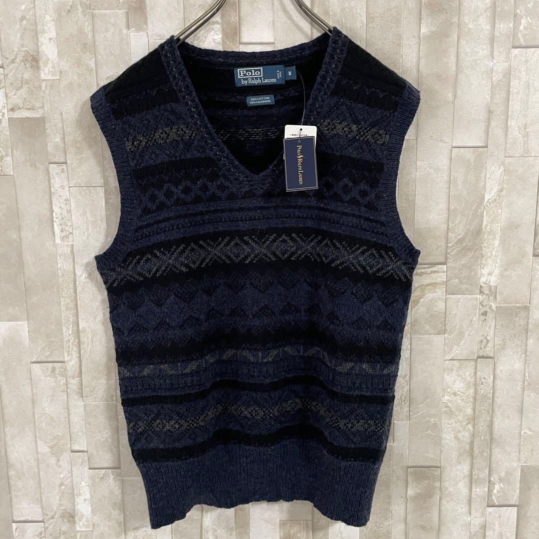 【新品未使用】 POLO RALPH LAUREN ニット ベスト カシミア混