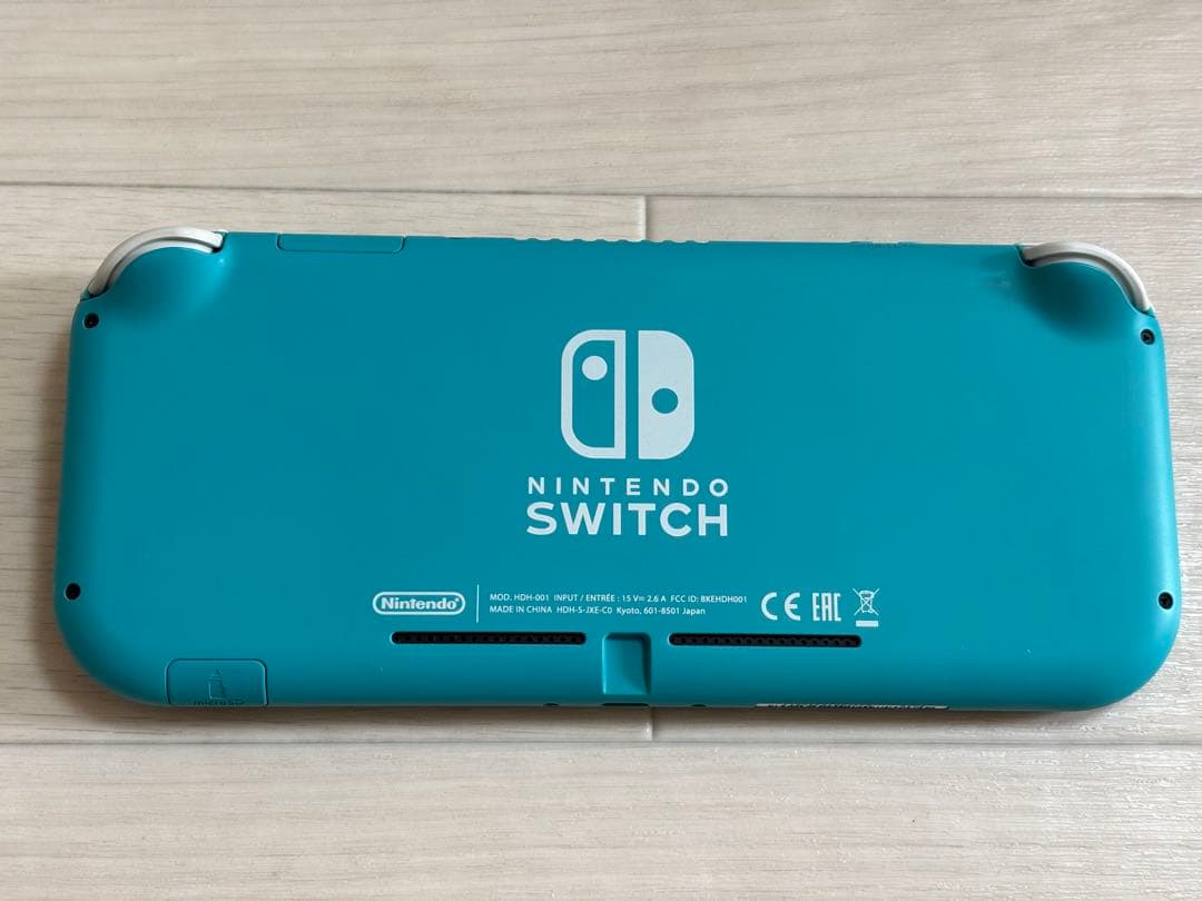 Nintendo Switch Lite ターコイズ 充電器 箱付き 本体