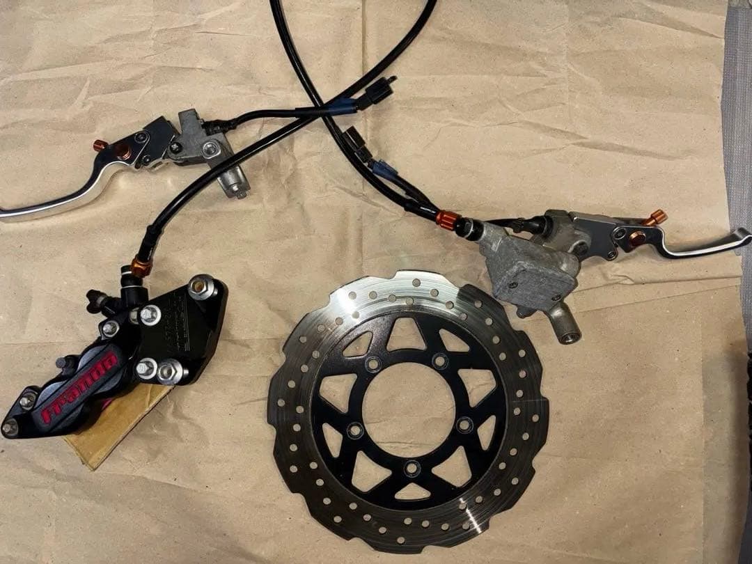 Frando Fブレーキセット　3型シグナスX Rブレーキレバー付き