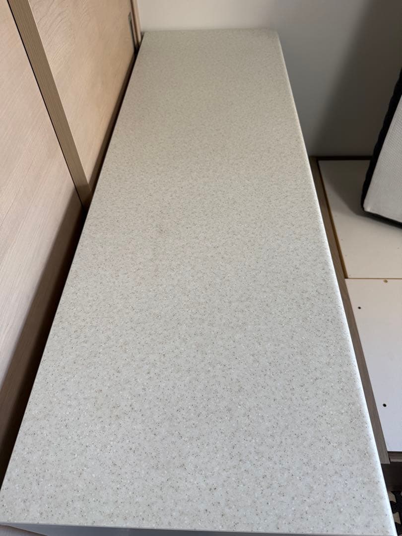 ニトリ　アルミナ2 140CT SIキッチンカウンター
