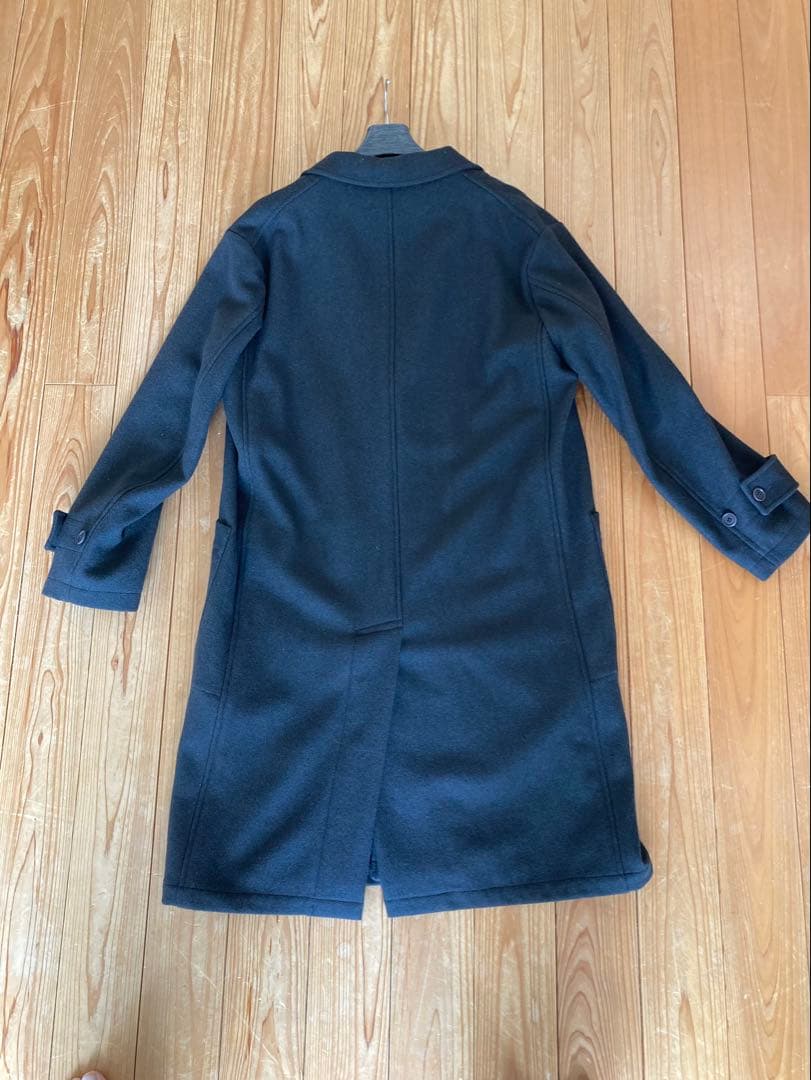 美品MHL マーガレットハウエル　ロングコートBASIC WOOL MELTON