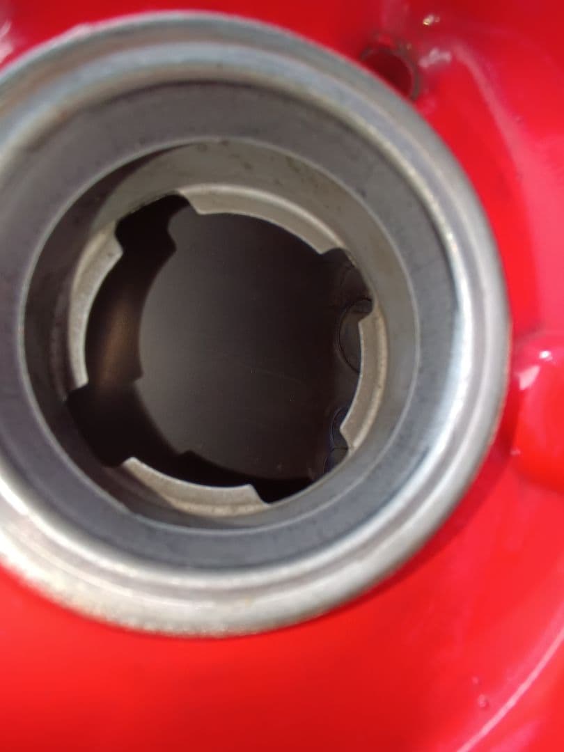 MC21 フューエルタンク　ガソリン ホンダ　 NSR250 赤白　内部はキレイ