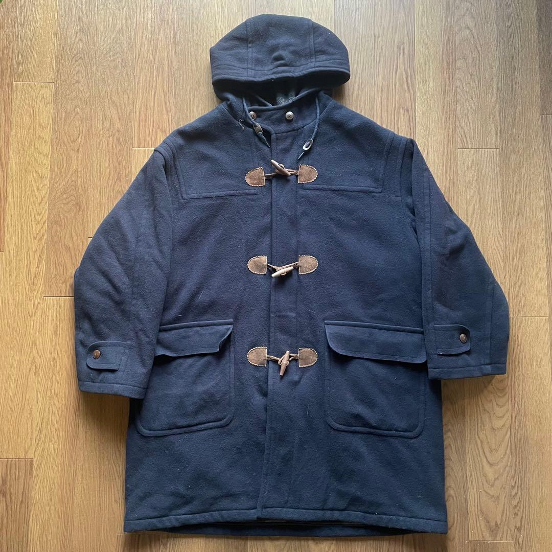 【vintage】80s L.L.Bean ネイビー ダッフルコート XXL