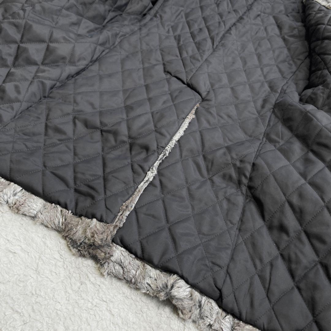 【極美品・近年・完売品】TORNADO MART　ウエットルックファーコート