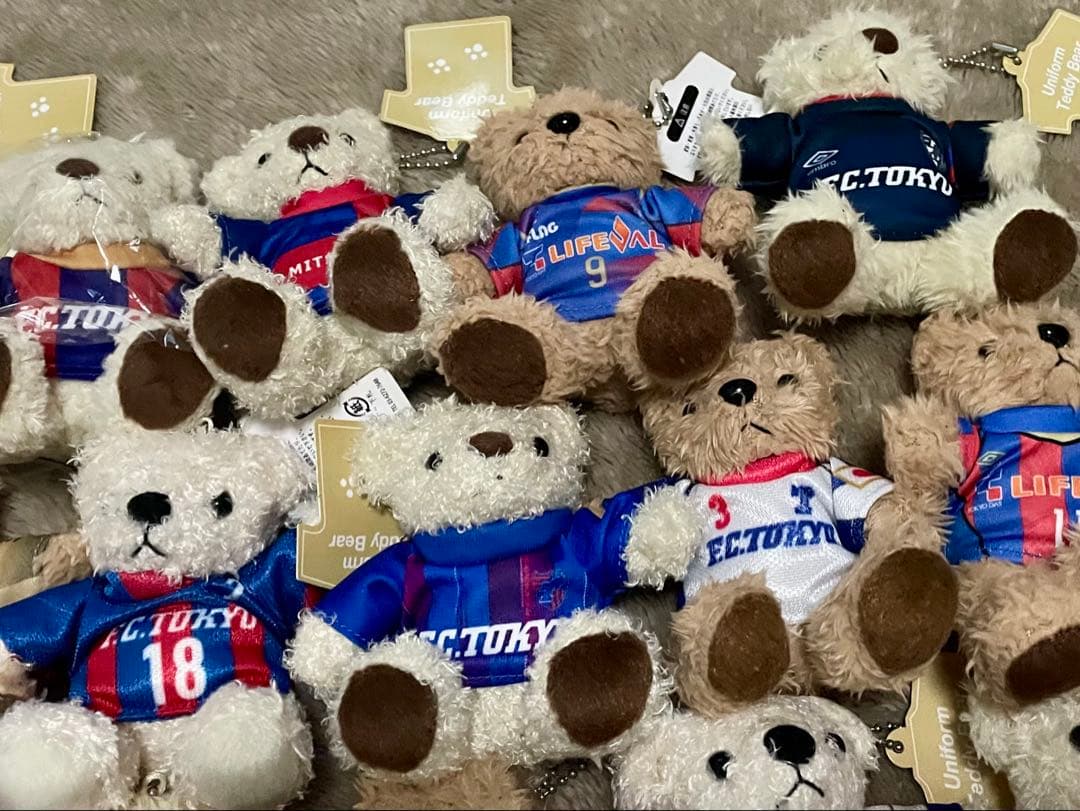 FC東京 ベアキーチェーン28個　まとめ売り