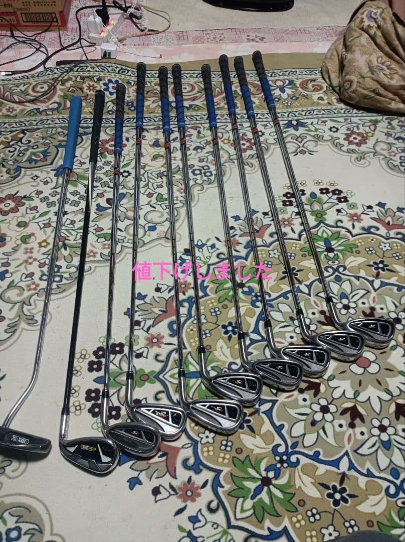 テ―ラーメイド アイアンセット8本プラス2本 初心者向けで出品しました。