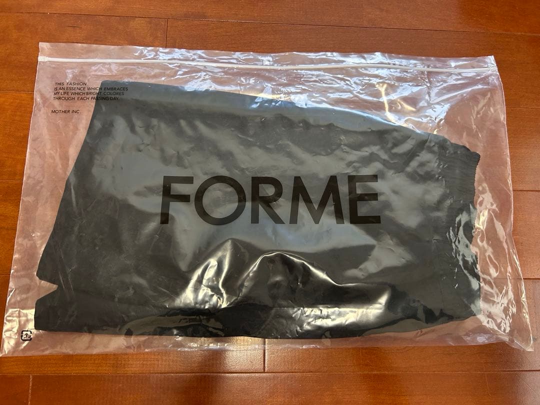 【新品未使用】東原亜希 FORME MOTHER 撥水ショート パンツ ブラック