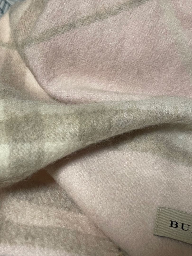 coco バーバリー　カシミヤ　マフラー