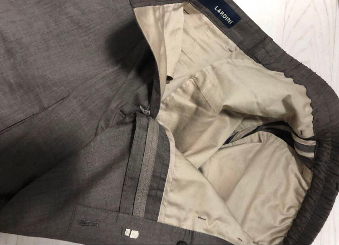 LARDINI easywear ラルディーニ　ブラウン スーツ　セットアップ