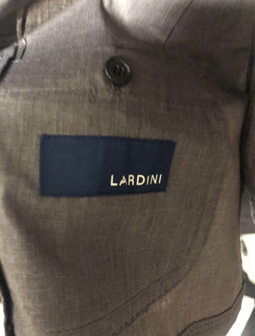 LARDINI easywear ラルディーニ　ブラウン スーツ　セットアップ