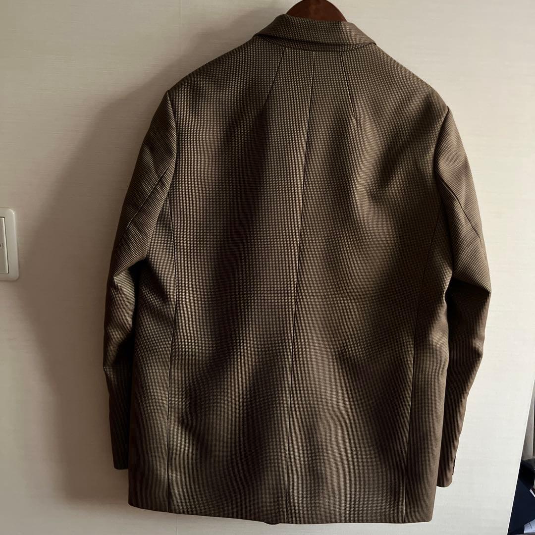 enof イナフover size jaket M ブラウン