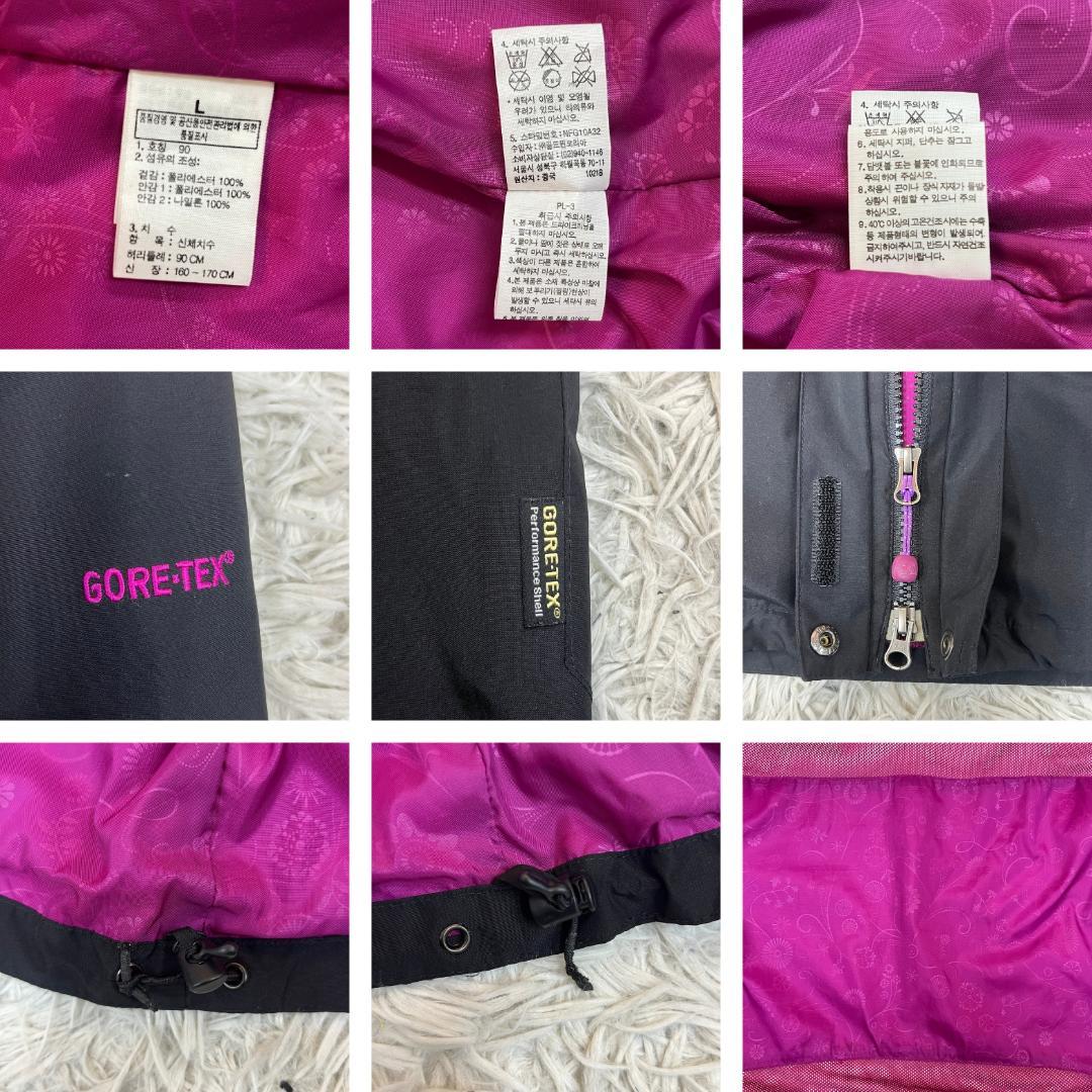 《美品》ザノースフェイス マウンテンジャケット ゴアテックス レディース (L)