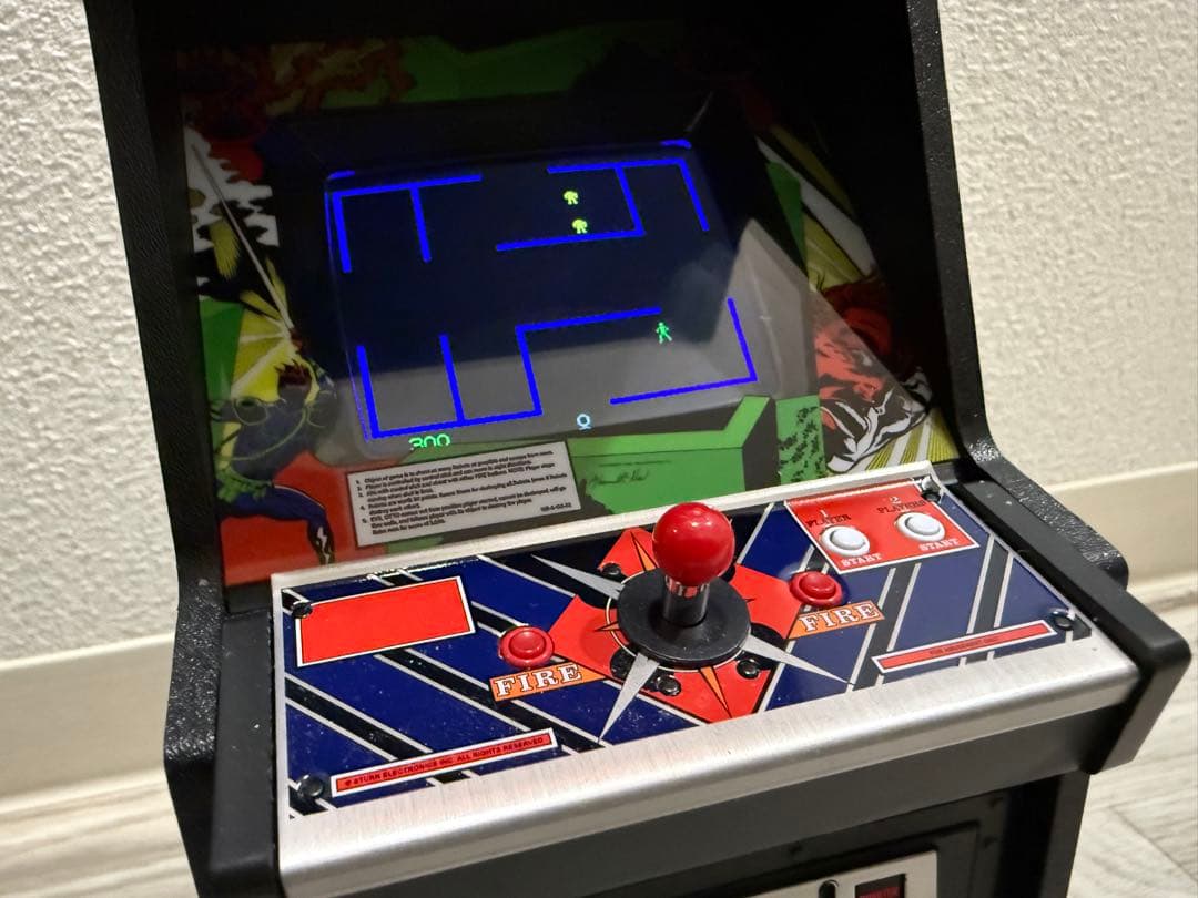 中古Berzerk 1/6スケールレプリカアーケード機械