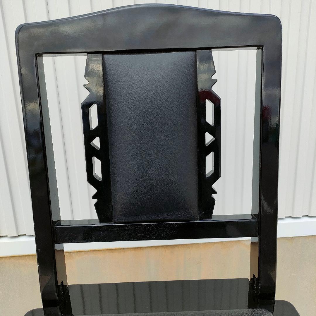 希少 名陽木工 PEACOCK ピーコック ピアノ椅子 背付 木製 高さ調整可能