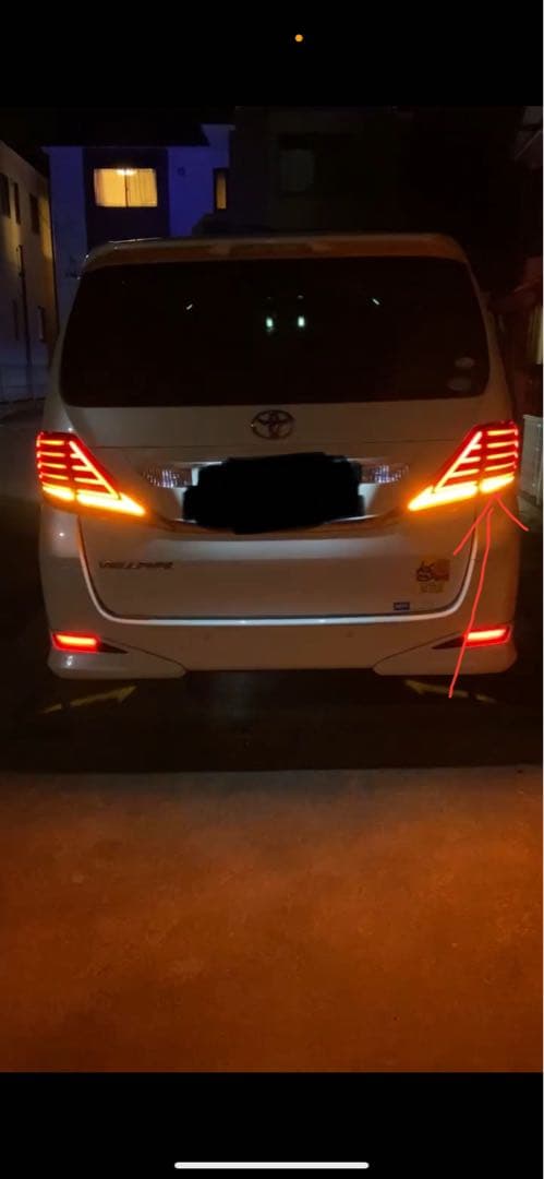 ヴェルファイア20系 ヴァレンティ テールランプ