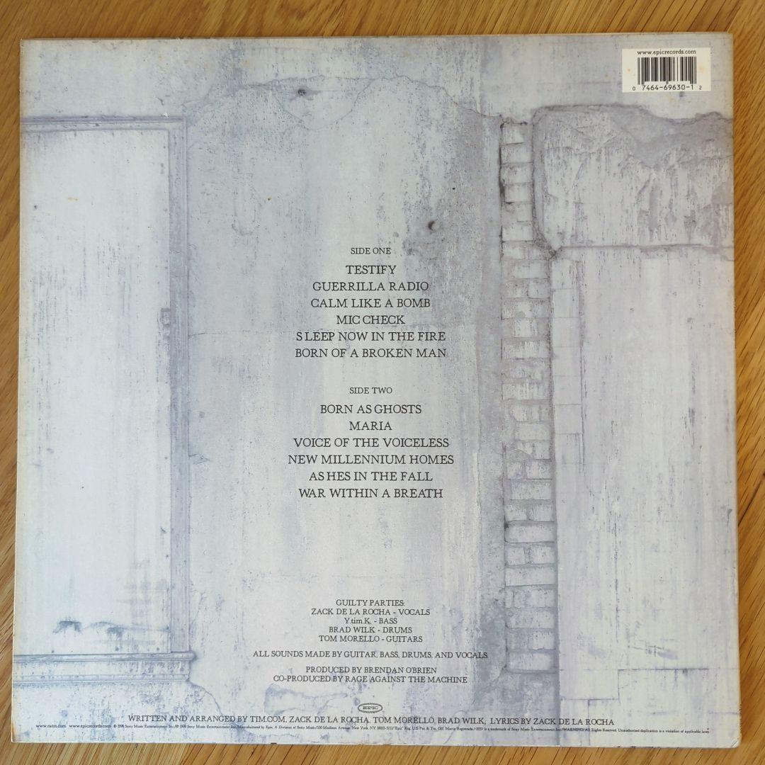 RAGE AGAINST THE MACHINE　スリップマット付き