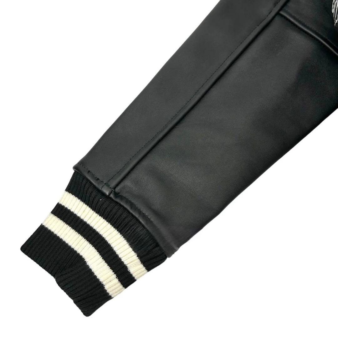 Marbles TMT コラボVarsity Jacket BLACK M 本革